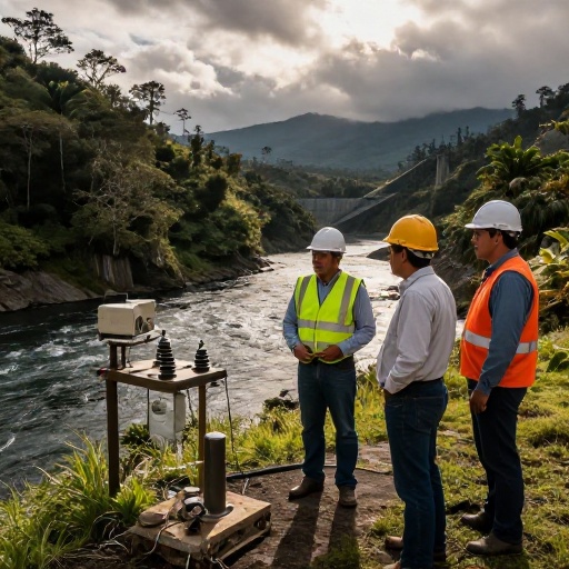 Prefectura de Tungurahua monitorea embalses Mulacorral y Chiquiurcu con tecnología SCADA