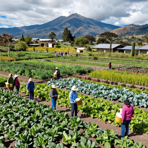 Prefectura de Chimborazo entrega 1.002 kits de riego para fortalecer huertos familiares