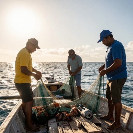 Prefectura de Galápagos y DPNG regulan inicio de pesca de langosta en Reserva Marina