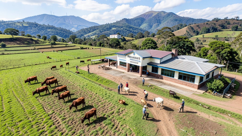 Prefectura de Tungurahua fortalece sanidad pecuaria en Pilahuín con atención a 780 animales