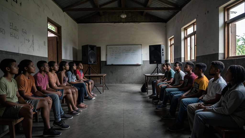 Prefectura de Manabí ejecuta 'Escena Libre' para prevenir adicciones en adolescentes