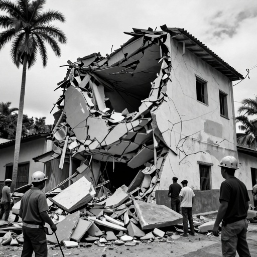 Terremoto deja al municipio El Cairo (Colombia) sin viviendas seguras