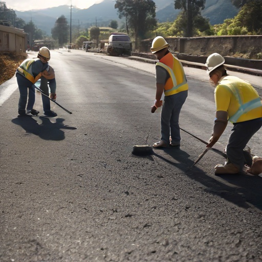 Prefectura de Azuay avanza al 85% en asfaltado de vía Zhucay-Tutupali