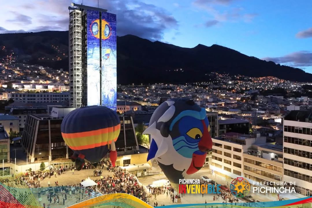 Prefectura de Pichincha documenta el éxito del Festival Internacional del Globo en Quito