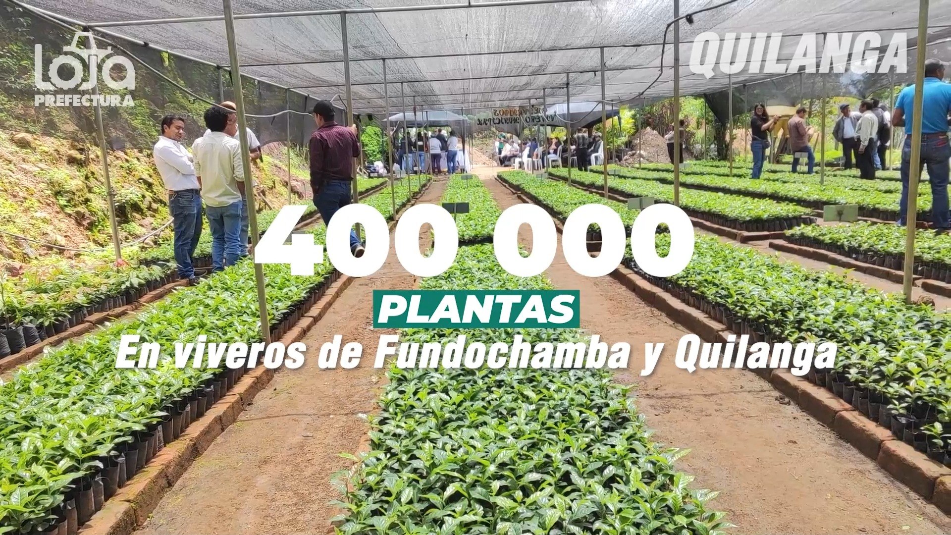 Prefectura de Loja impulsa vialidad y riego en Quilanga para fortalecer producción