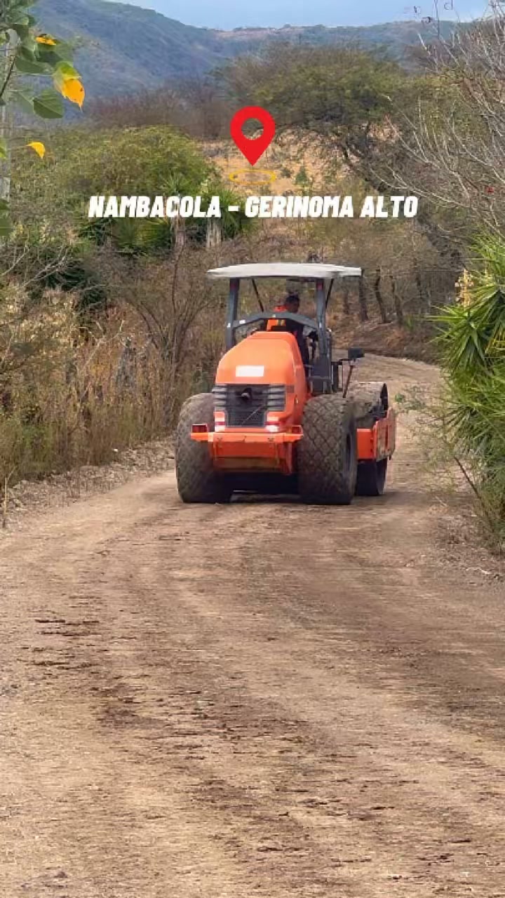 Prefectura de Loja avanza estudios para asfaltar 12 km en Nambacola-Gerinoma Alto
