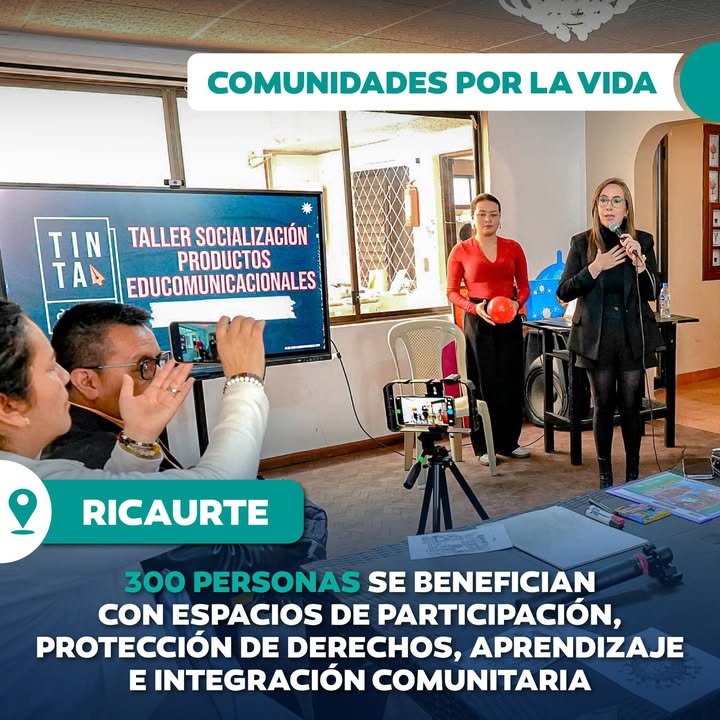 Prefectura de Azuay invierte $78.944 para fortalecer tejido social en Ricaurte