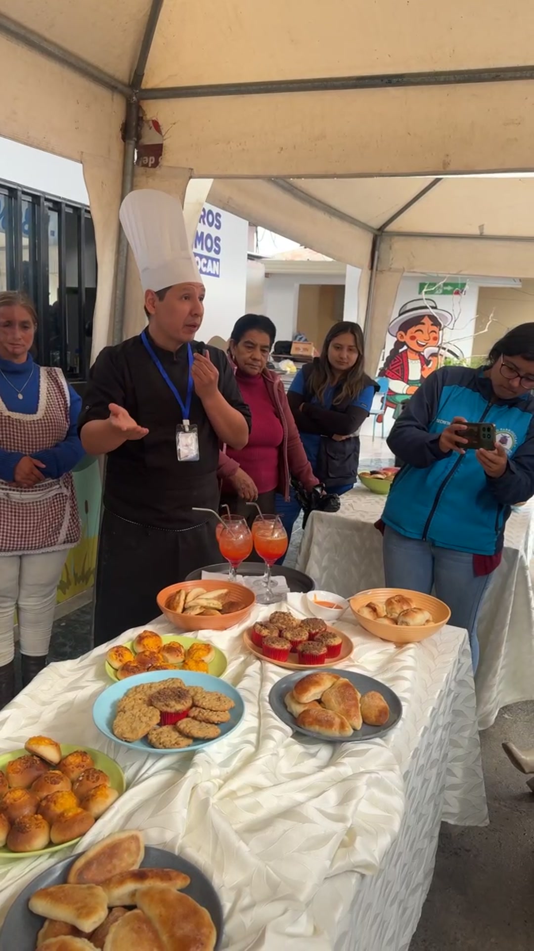 Prefectura de Azuay visita Comunidad por la Vida en Las Nieves, Nabón