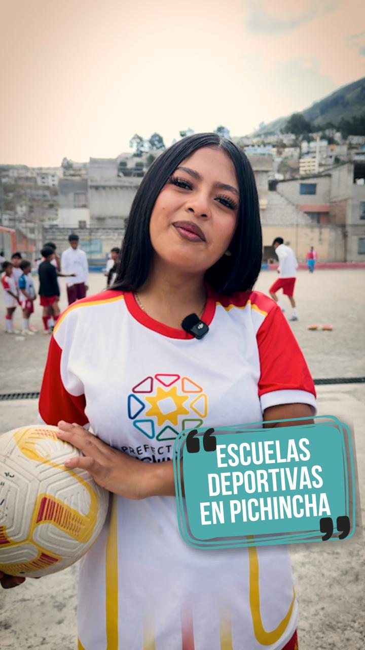 Prefectura de Pichincha abre inscripciones gratuitas para escuelas deportivas juveniles