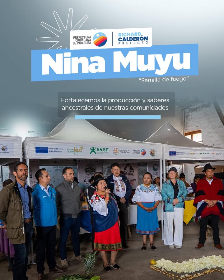 Prefectura de Imbabura cierra proyecto Nina Muyu para fortalecer al Pueblo Kichwa Karanki