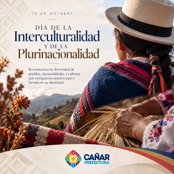 Prefectura de Cañar celebra el Día de la Interculturalidad y valora la identidad provincial