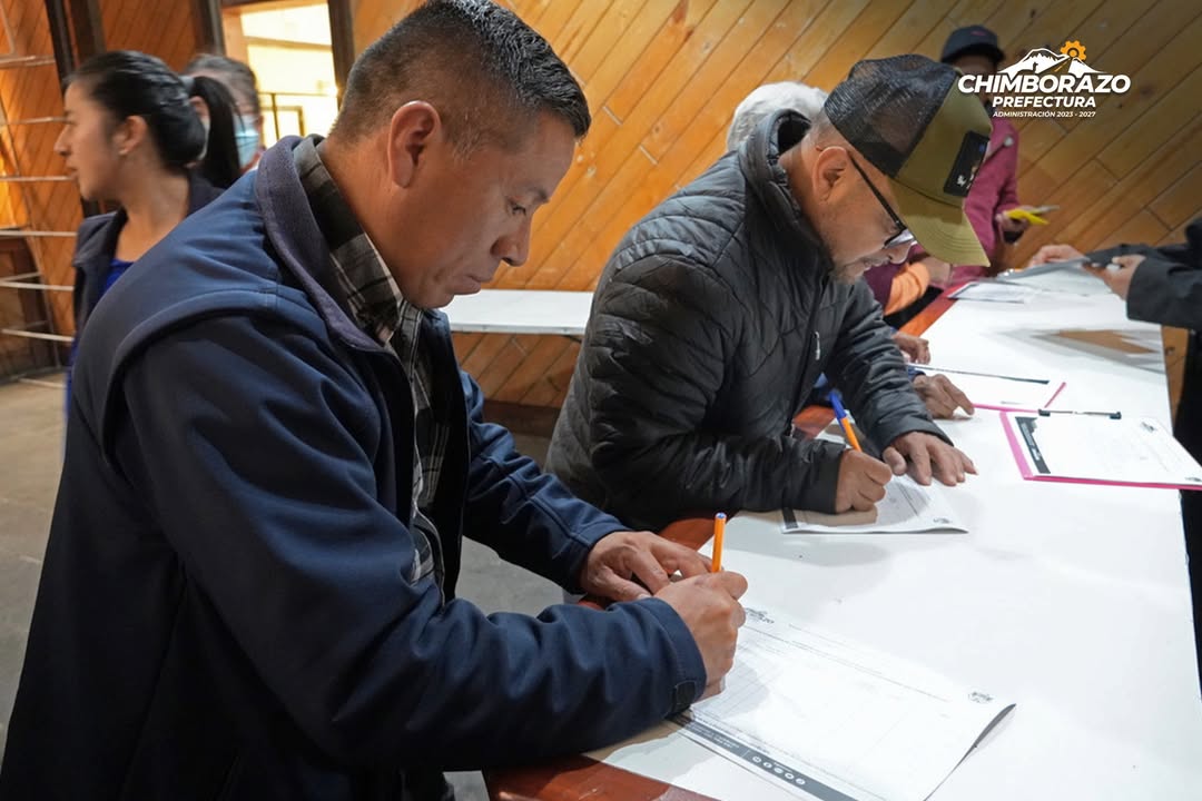 Prefectura de Chimborazo cierra Presupuesto Participativo con acuerdos cantonales