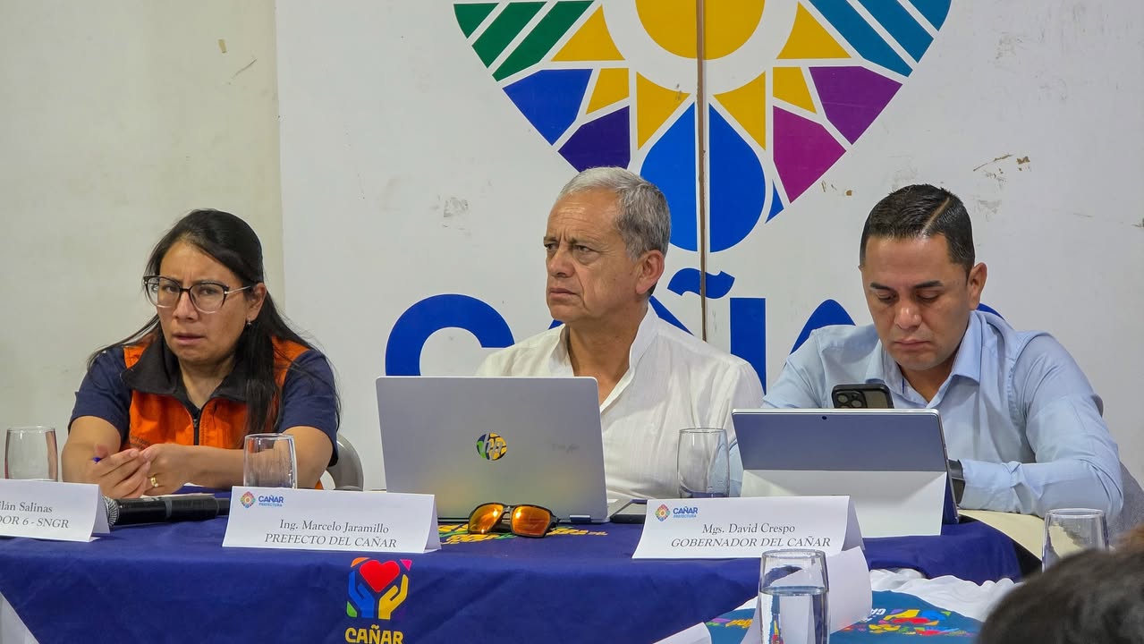 Prefectura de Cañar articula acciones del COE Provincial ante El Niño desde La Troncal