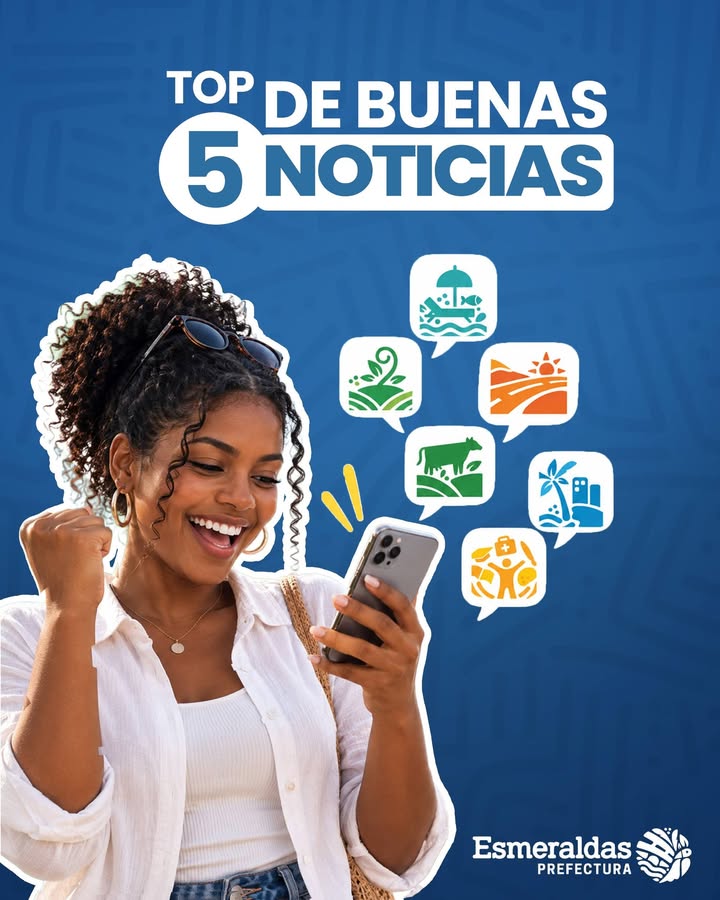 Prefectura de Esmeraldas destaca cinco gestiones clave en su balance oficial