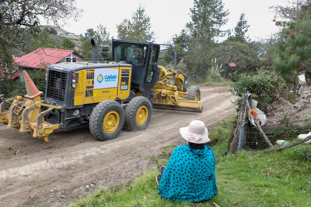 Prefectura de Cañar ejecuta 14 mingas para mantener conectadas a comunidades rurales