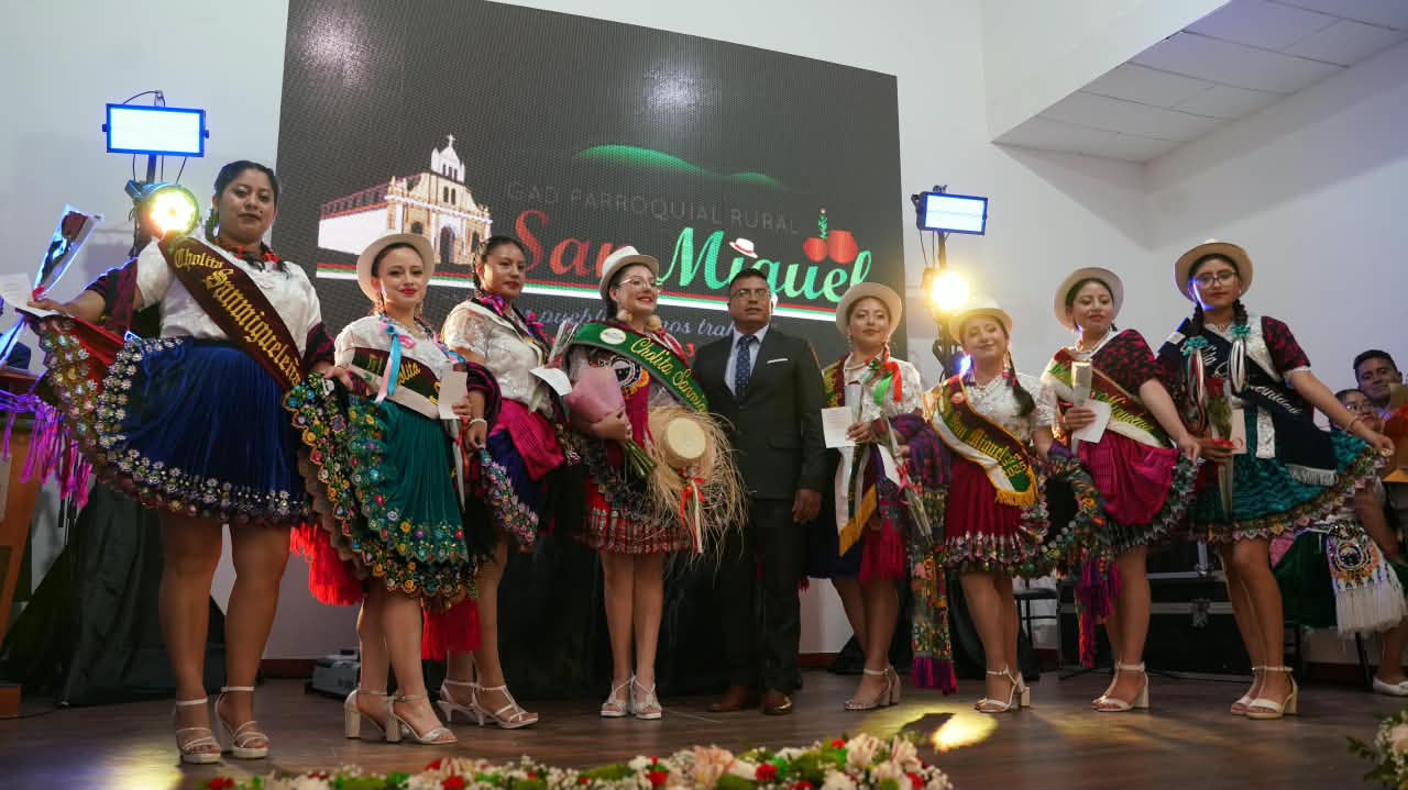 Prefectura de Cañar apoya proclamación Cholita Sanmigueleña 2026-2027