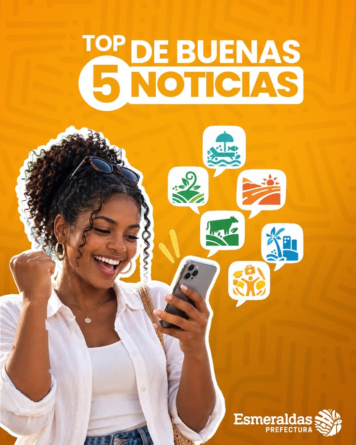 Prefectura de Esmeraldas presenta Top 5 de logros vial y productivo