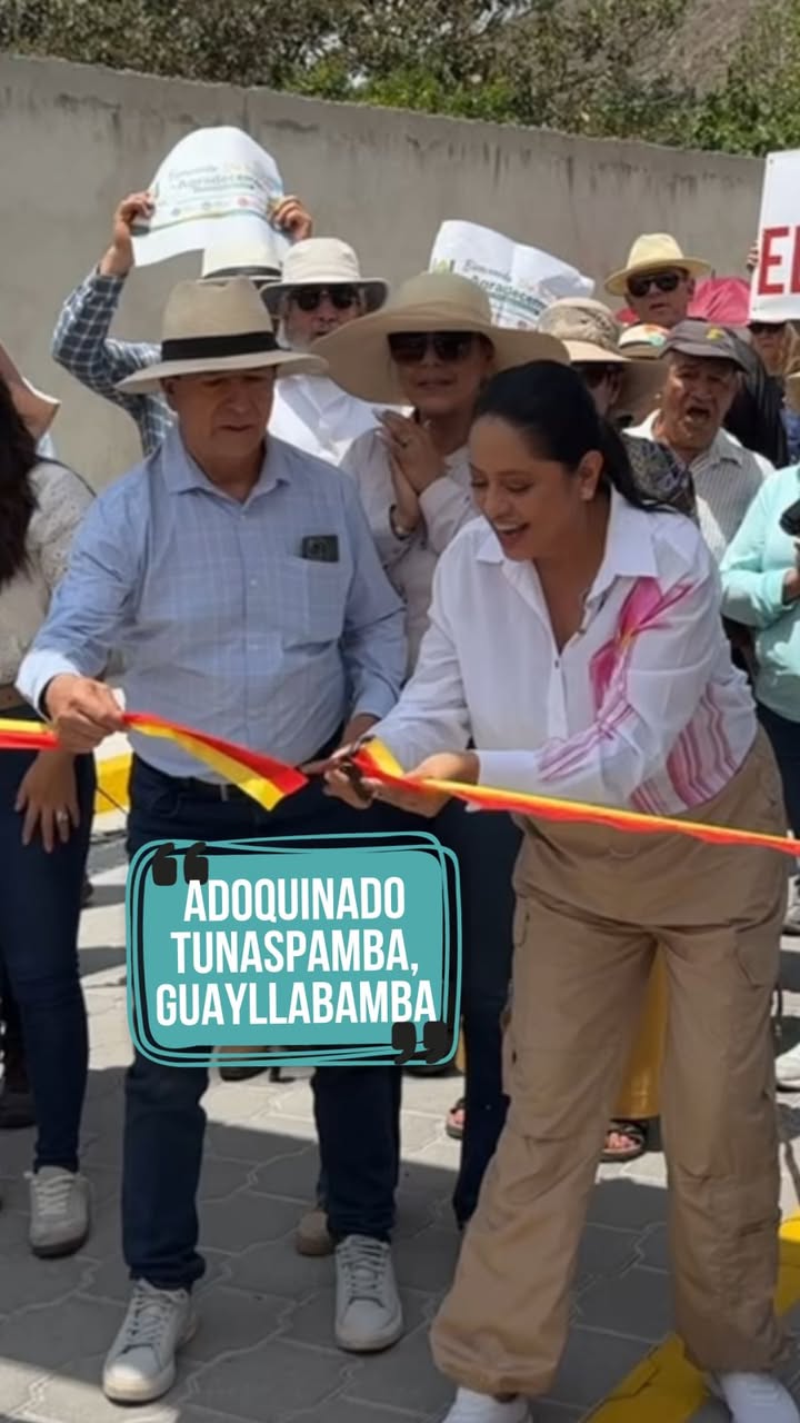 Prefectura de Pichincha concluye adoquinado en Tunaspamba Unidos, Guayllabamba
