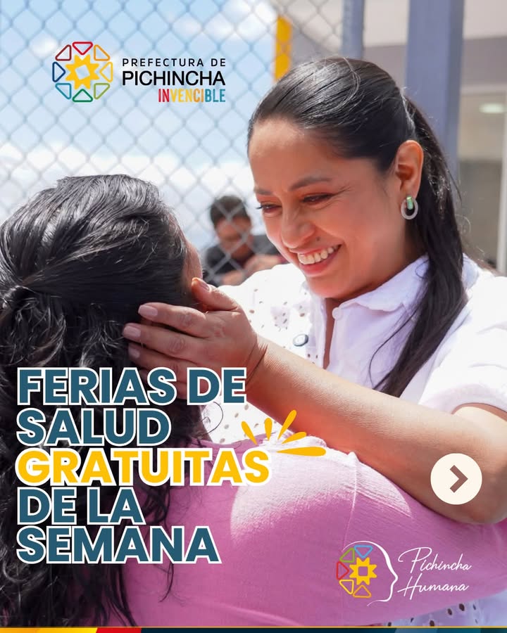 Prefectura de Pichincha ejecuta ferias de salud gratuitas en cinco parroquias y barrios