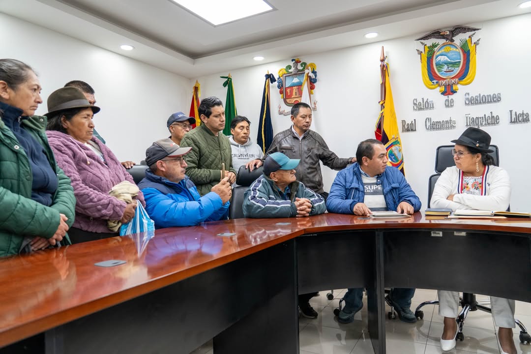 Prefectura de Cotopaxi prioriza gestión territorial y atención directa a comunidades rurales
