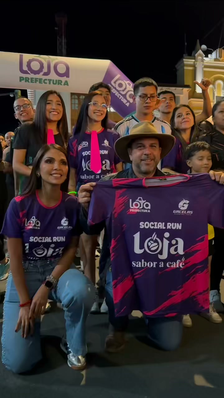 Prefectura de Loja impulsa 'Loja Sabor a Café 2026' con evento deportivo