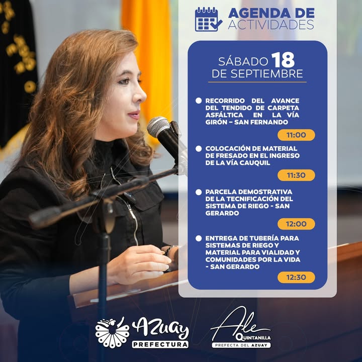 Prefectura de Azuay ejecuta agenda territorial para fortalecer la ruralidad