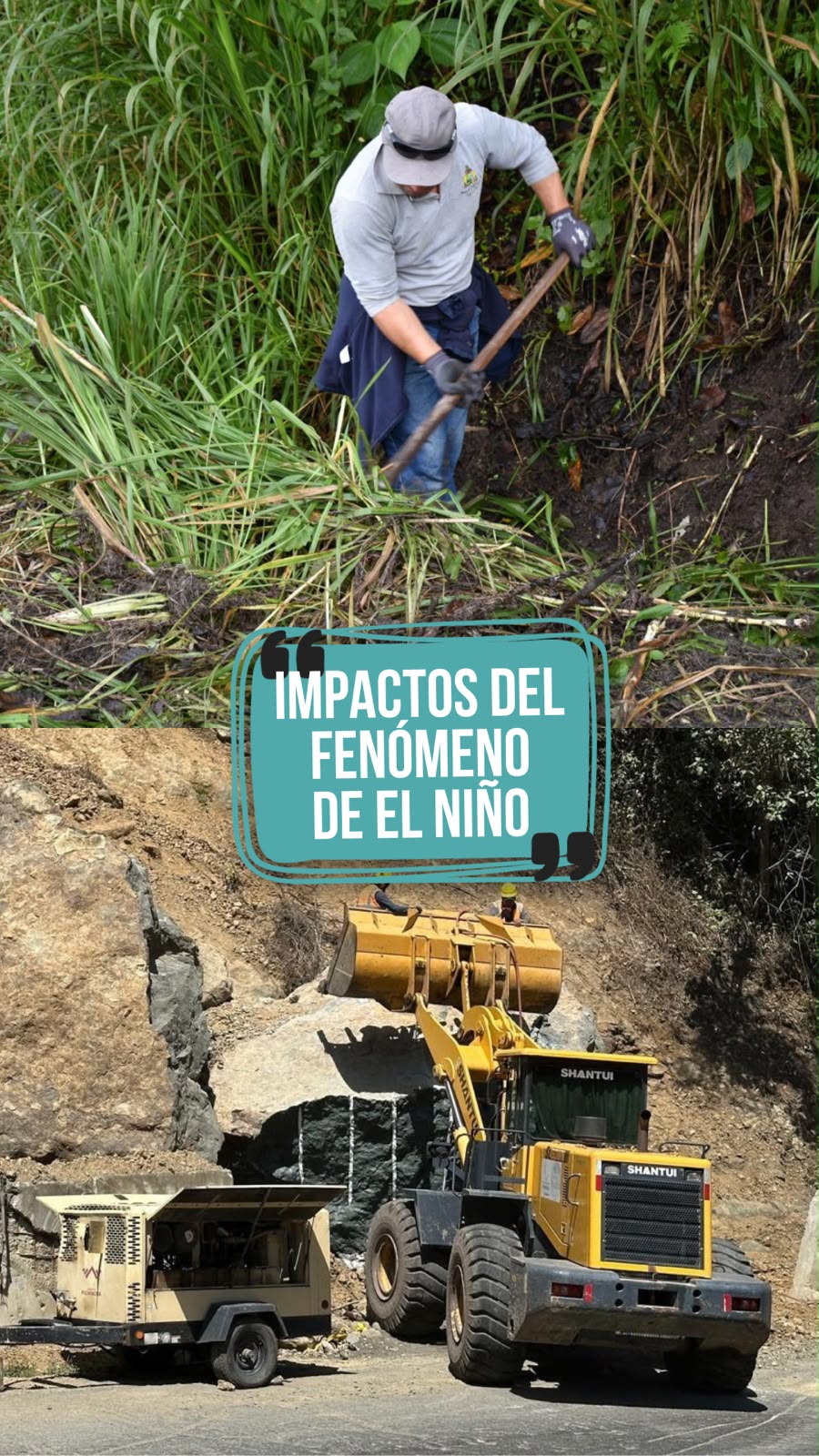 Prefectura de Pichincha alerta sobre impacto del Niño en el sector productivo provincial