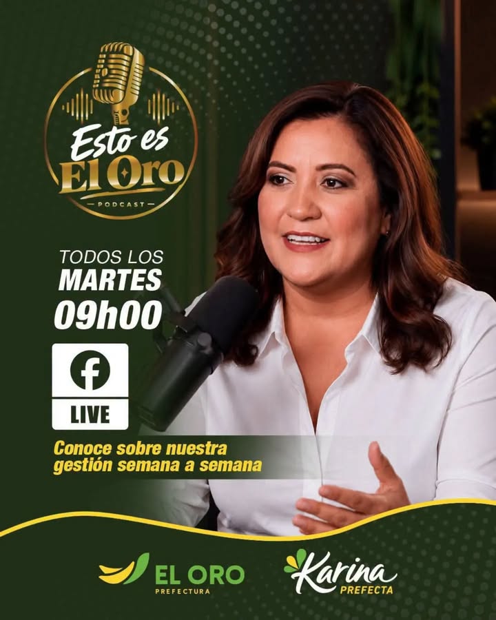 Prefectura de El Oro convoca a audiencia pública para presentar gestión provincial este martes