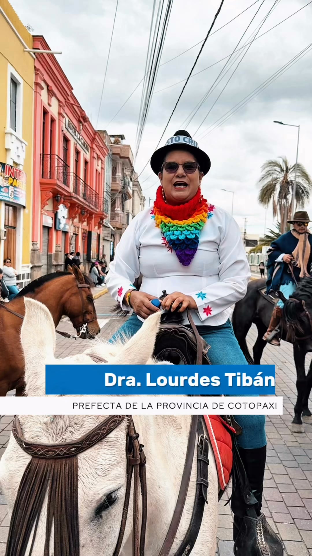 Prefectura de Cotopaxi rinde homenaje a los chagras en el Desfile del Chagra Salcedo 2026