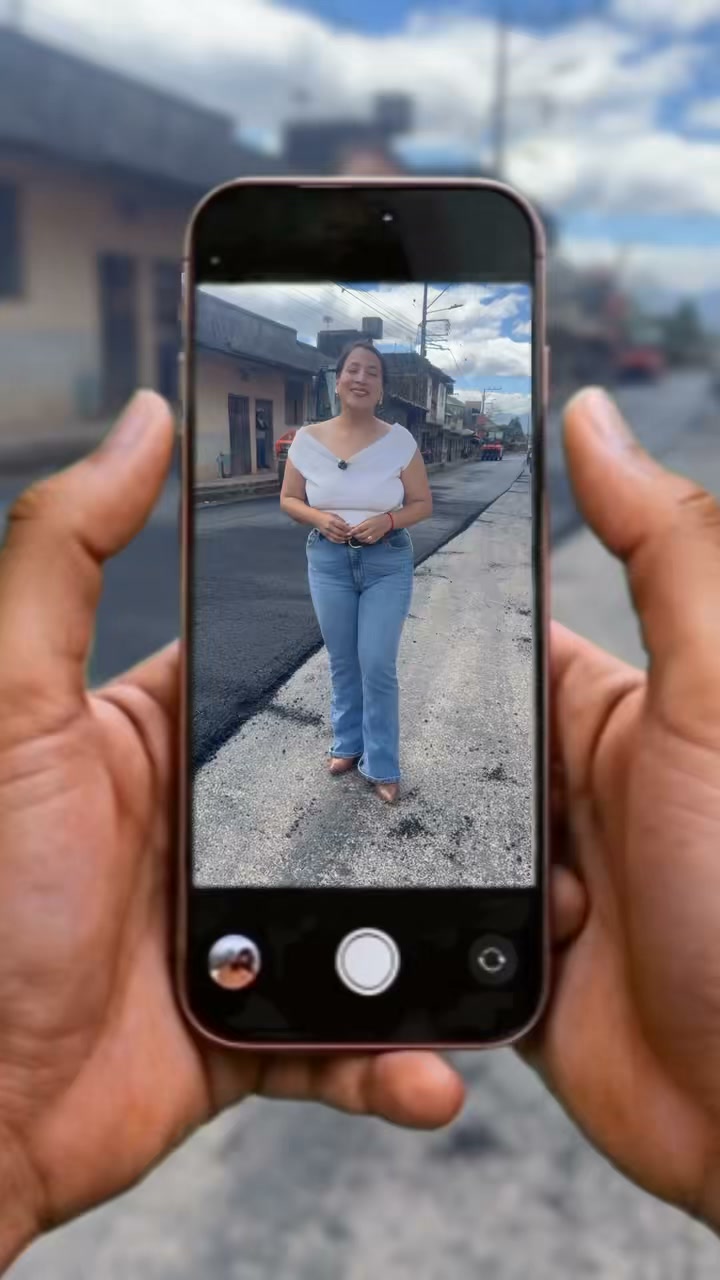 Prefectura de Loja reasfalta vía Chiriguala-Changaimina en Gonzanamá