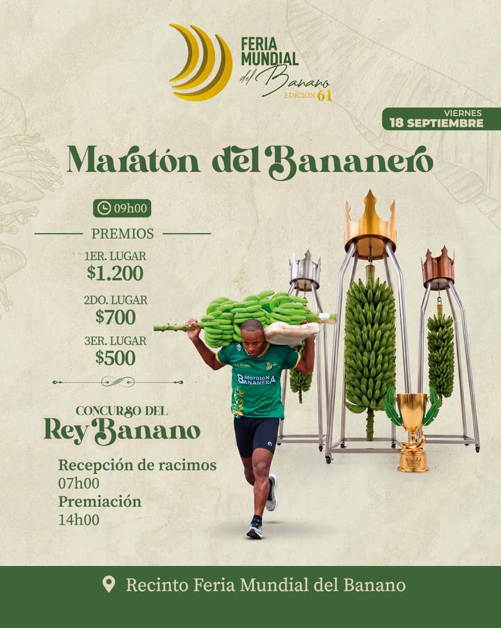 Prefectura de El Oro anuncia apoyo a Fiestas Patronales y Maratón Bananera de Machala