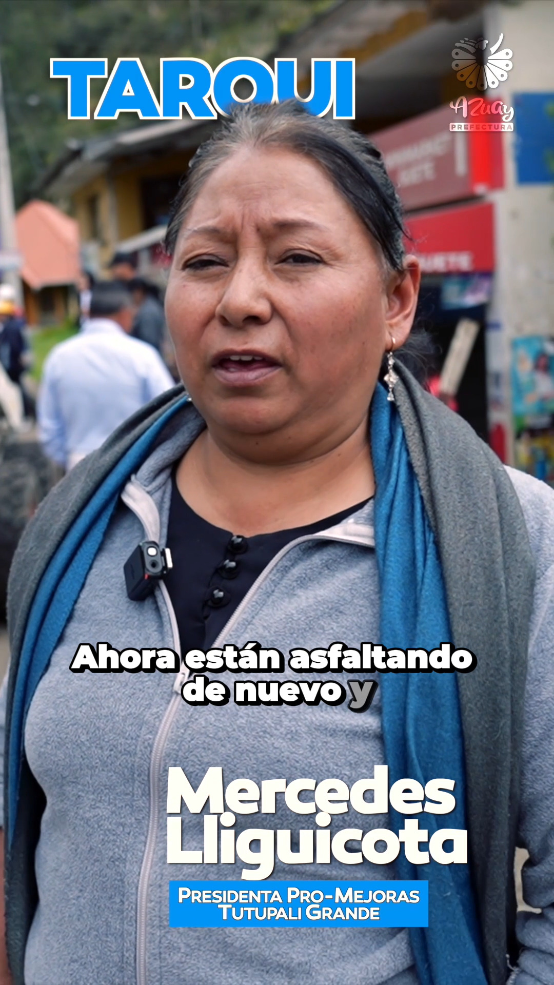 Prefectura de Azuay concluye rehabilitación y asfaltado de 1.7 km en vía Zhucay-Tutupali, Tarqui