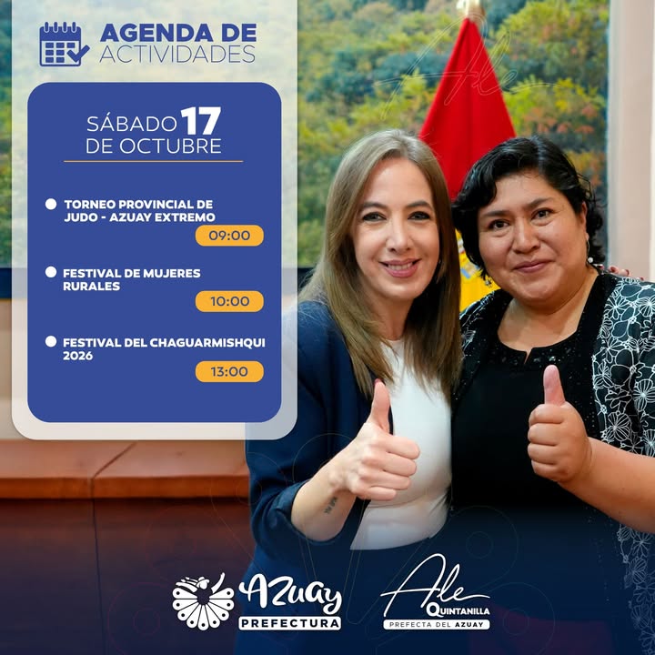 Prefectura de Azuay mantiene agenda territorial con enfoque en desarrollo comunitario