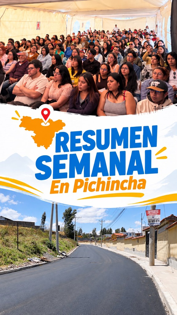 Prefectura de Pichincha avanza en asfaltado de Alangasí y capacita a comerciantes de La Ofelia