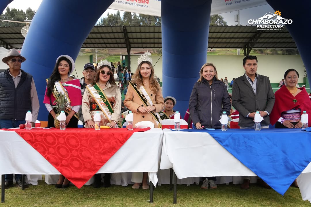 Prefectura de Chimborazo fortalece identidad cultural con Kuya Raymi en San Juan