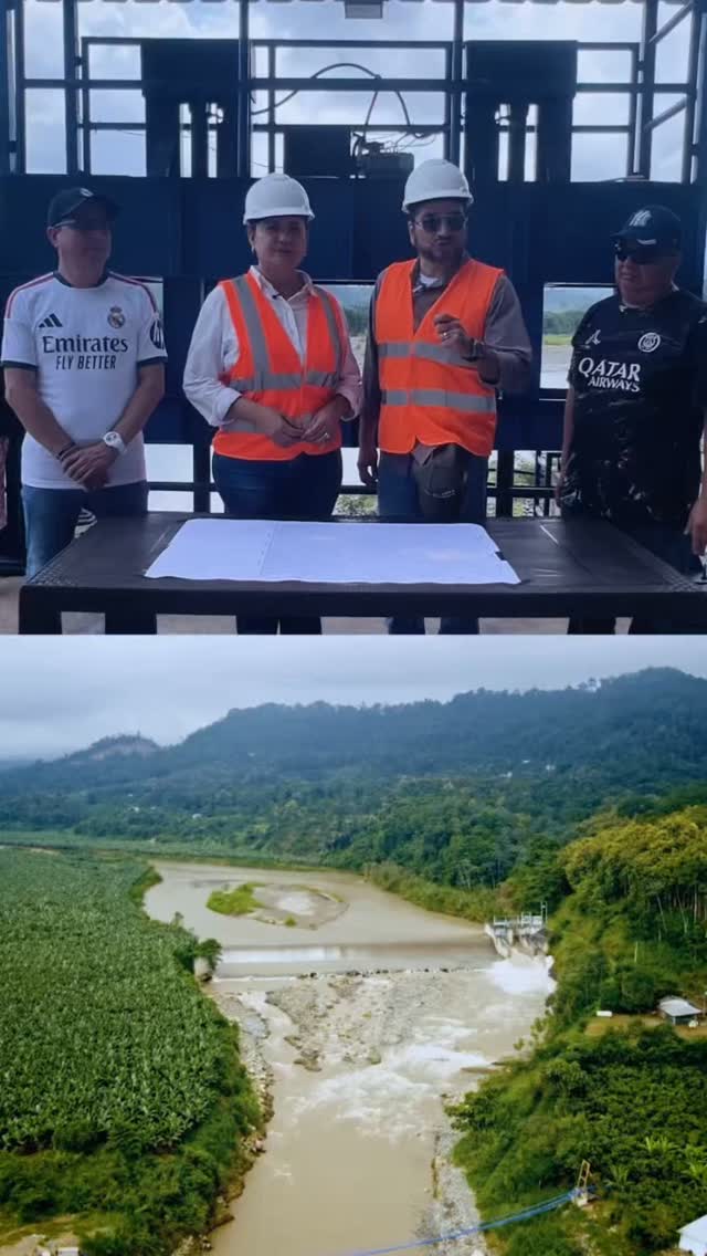 Prefectura de El Oro inspecciona avance de toma de agua para riego Pasaje-Machala
